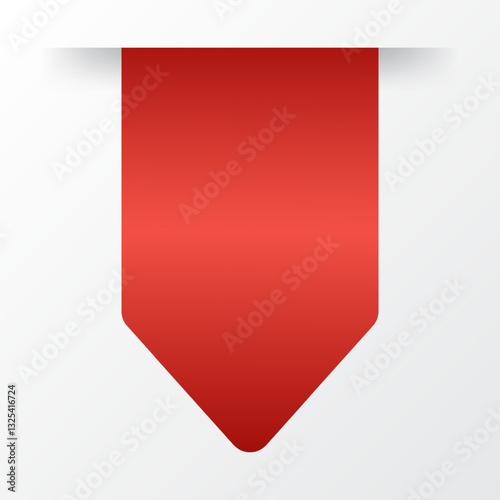 Free Download Vibrant Red Gradient Label Tag Vector Illustration for Sale and Promotion 05 - GFXLoad