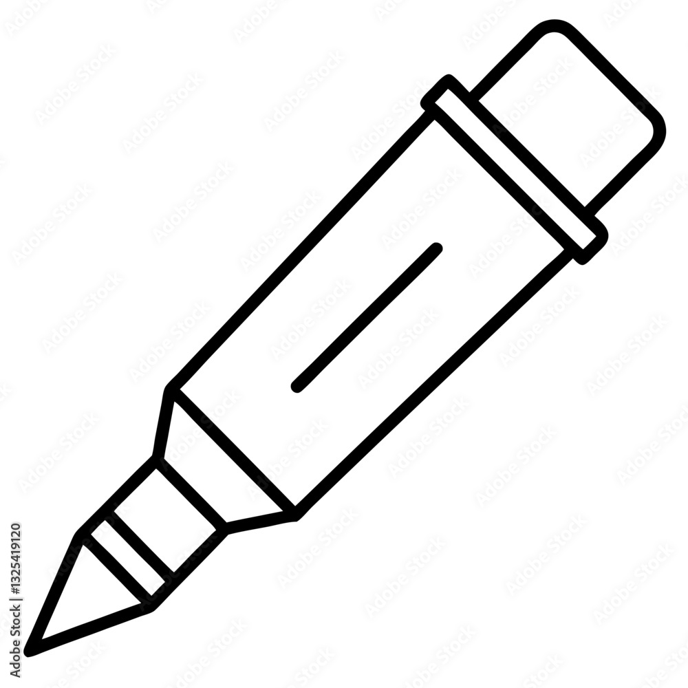 vector illustration of a pencil and eraser vector illustration of a pencil and eraser
