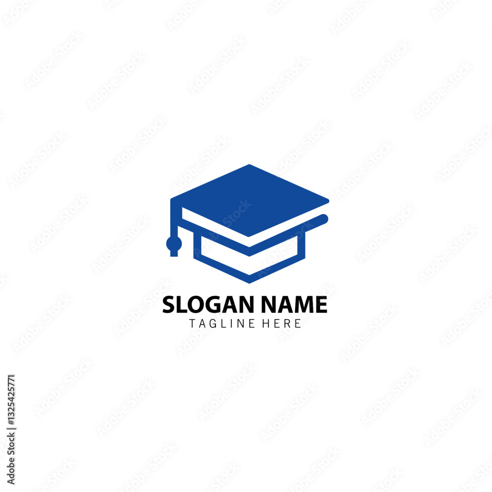 book cap logo design vector book cap logo design vector