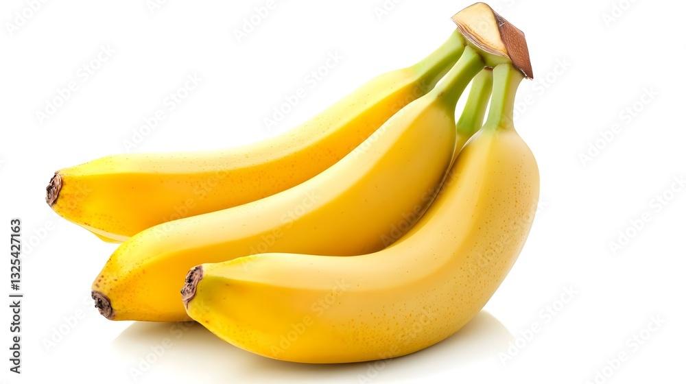 baby banana bunch isolated on white background baby banana bunch isolated on white background