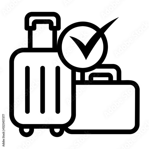 traveling Line Icon