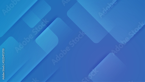 elegant blue gradient abstract geometric modern background vector illustration, great for business project, presentation background, and wallpaper