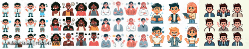 Angry People Vector Image Set 