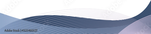 Elegant Minimalist Footer Wave Design