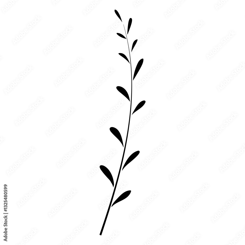 branch with leaves branch with leaves