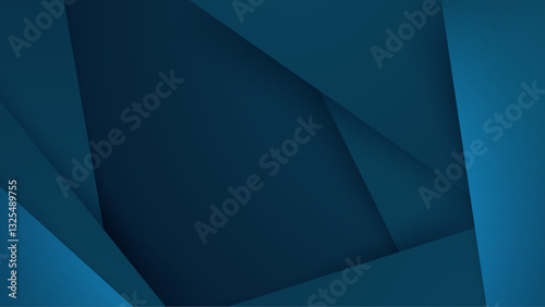 abstract dark teal overlapping gradient background vector illustration