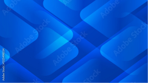 abstract stylish blue gradient with triangles background vector illustration, for website design, wallpaper, and business presentation