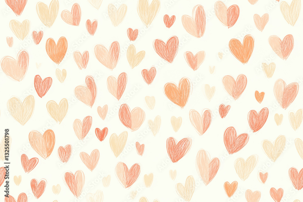 seamless pattern with hearts seamless pattern with hearts