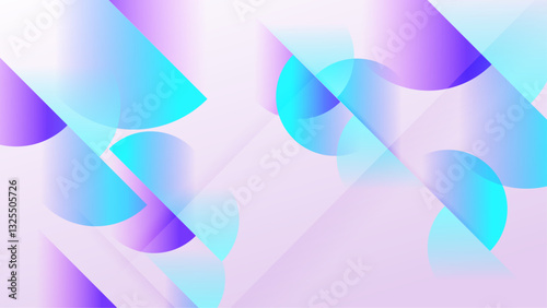 abstract soft purple background with purple and soft blue geometric vector illustration, great for business project, presentation background, and wallpaper