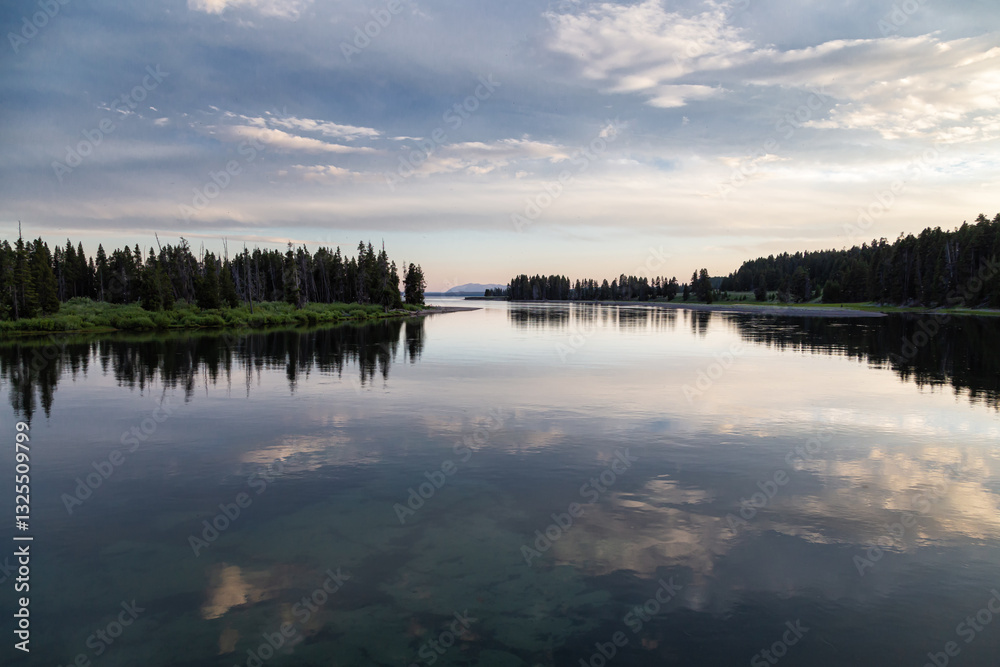 Fototapeta premium Yellowstone National Park in Wyoming