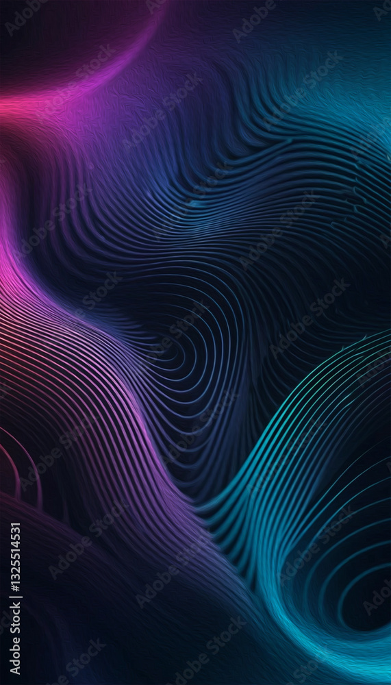 Fototapeta premium Abstract technology background. . Oil paint illustration.