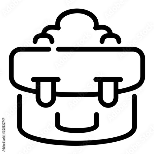 briefcase Line Icon