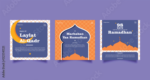 Social Media Post Template Special Ramadhan Concept