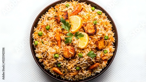 Wallpaper Mural Biryani top view isolated on transparent Torontodigital.ca
