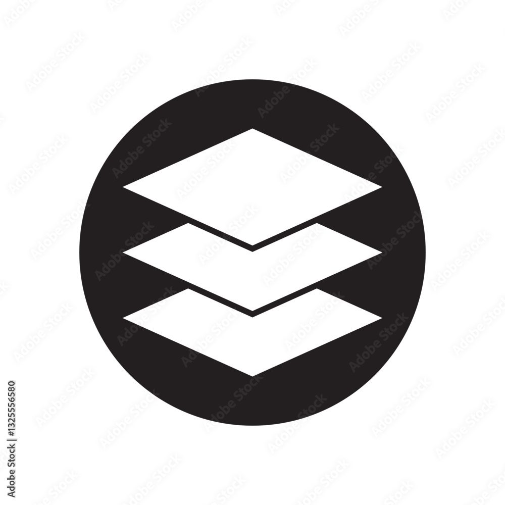  3-layer premium icon