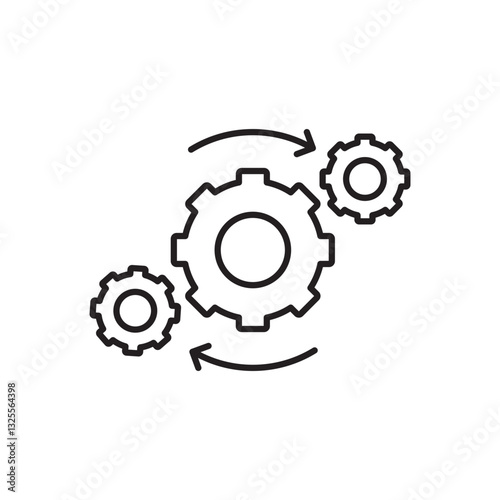 Operation icon isolated