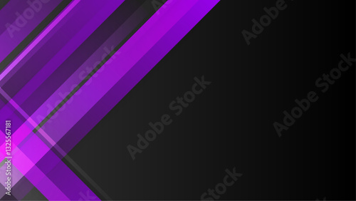 purple and black abstract geometric background with shapes shapes shapes vector illustration, great for business project, presentation background, and wallpaper