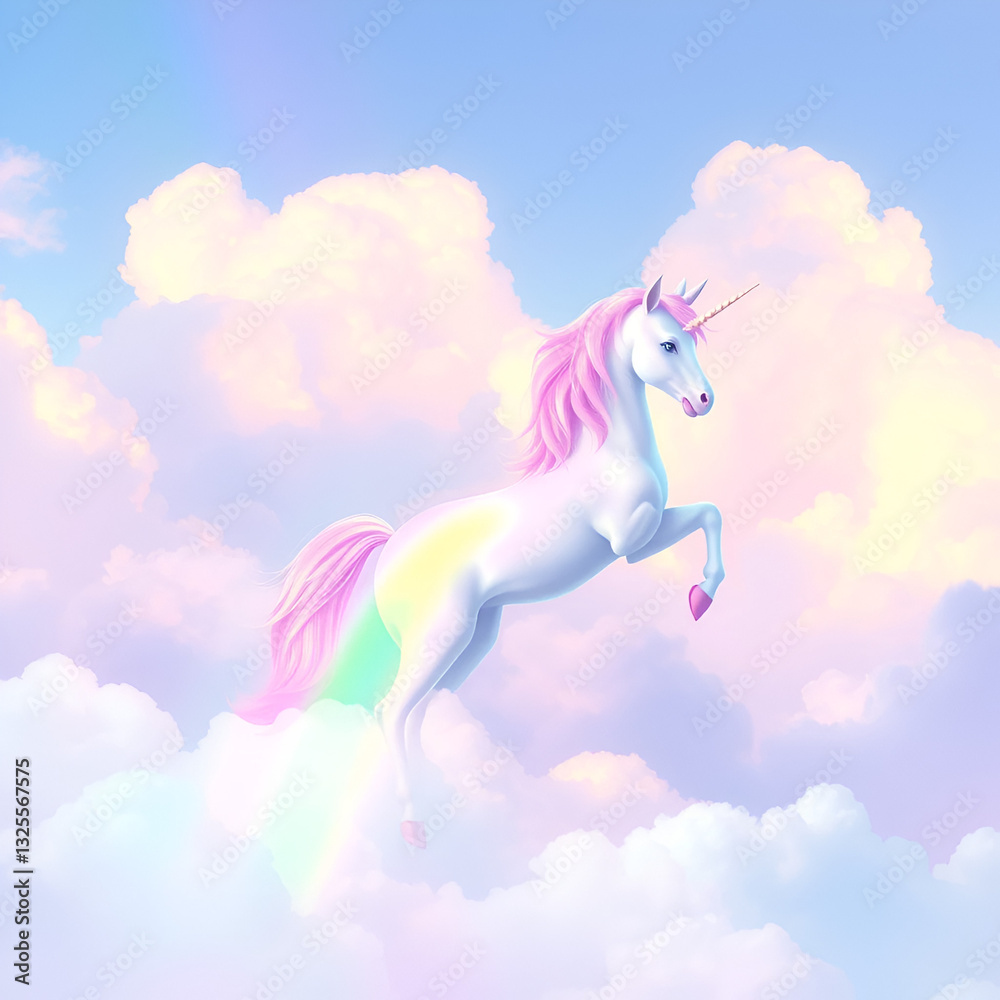 rainbow and clouds background, unicorn background rainbow and clouds background, unicorn background