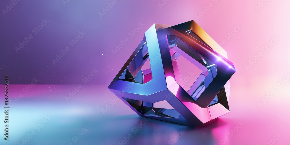 Stunning 3D Geometric Abstract Design