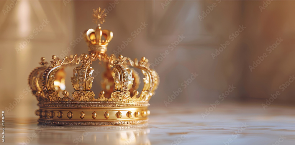 Golden Crown of Royalty: A Symbol of Power and Heritage