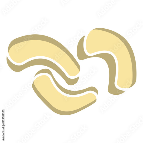 Cashew icon vector design symbol templates