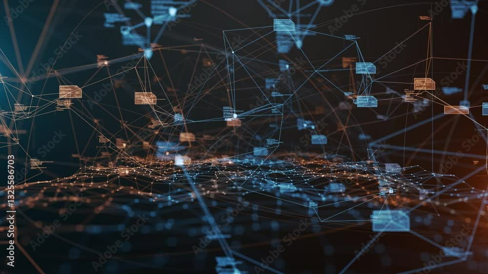 custom made wallpaper toronto digitalFuture background data analysis information technology network