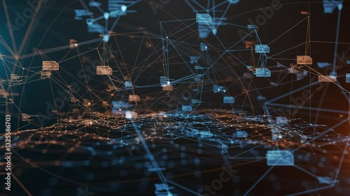 Future background data analysis information technology network