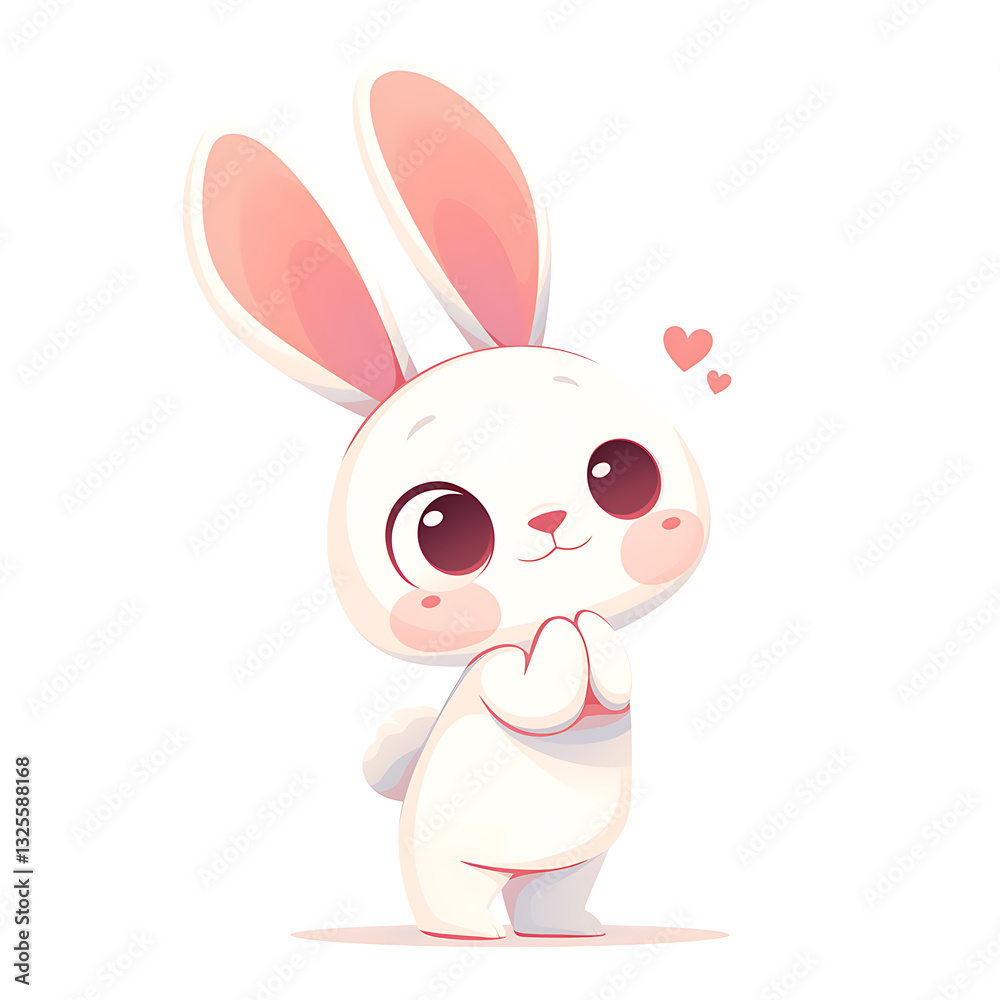 Adorable and Playful Rabbit Engaged in Various Activities, Minimalist and Logo-Style Designs illustrator. Adorable and Playful Rabbit Engaged in Various Activities, Minimalist and Logo-Style Designs illustrator.