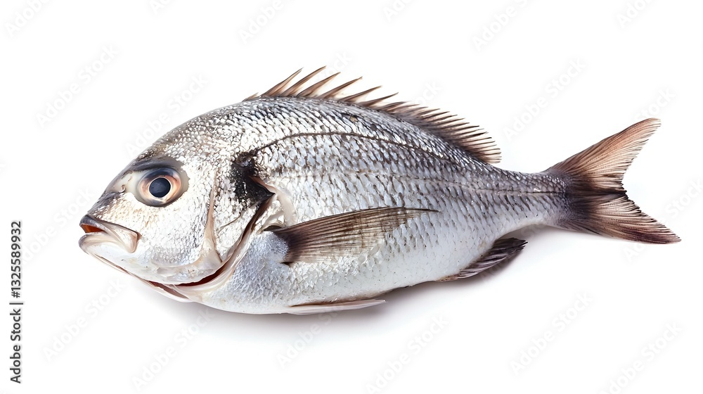 Obraz premium Fish sargo white seabream isolated on white