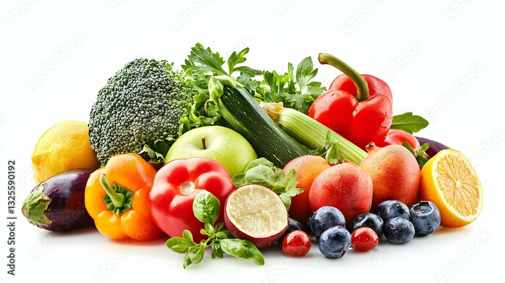 Food photography different fruits and vegetables Food photography different fruits and vegetables