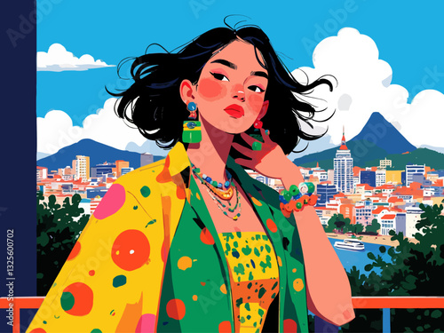  is an adjective given to a girl to call her beautiful or hot, a way of saying that she is attractive. It is a slang created and used in Brazil, mainly in Rio de Janeiro