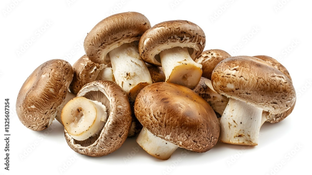 Fresh mushrooms champignons Fresh mushrooms champignons