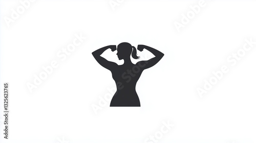 Power and Strength: A silho...
