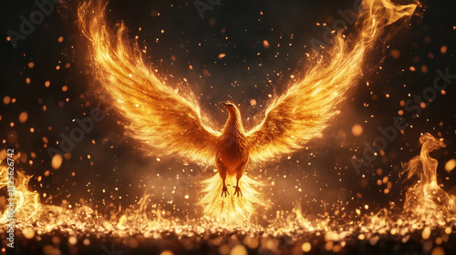 The Phoenix's Fiery Rebirth...