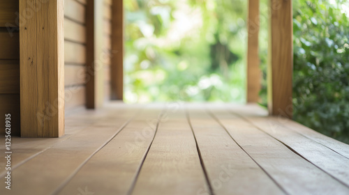 Wooden Porch: A warm and in...