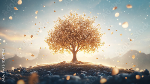 Golden Tree of Life: A maje...
