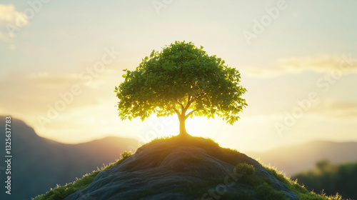 Hope's Embrace: A solitary ...