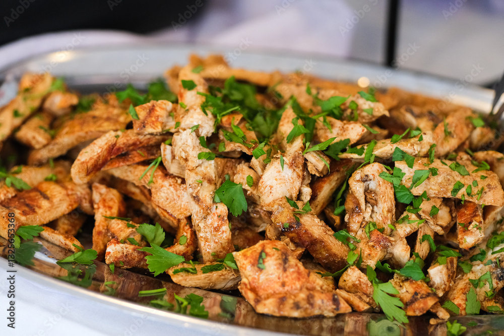 Fototapeta premium Chicken meat