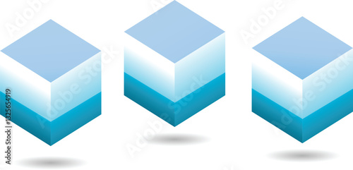 Abstract 3d pleat, modern background design with geometric shapes