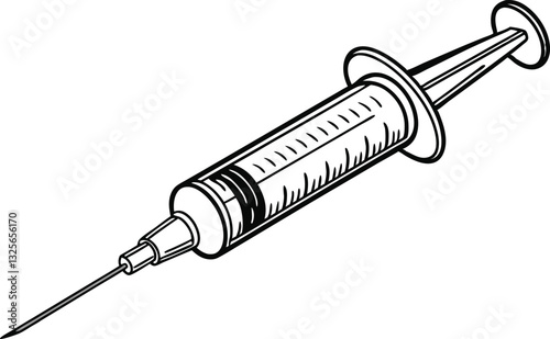 The Art of Injection Syringe in Focus
