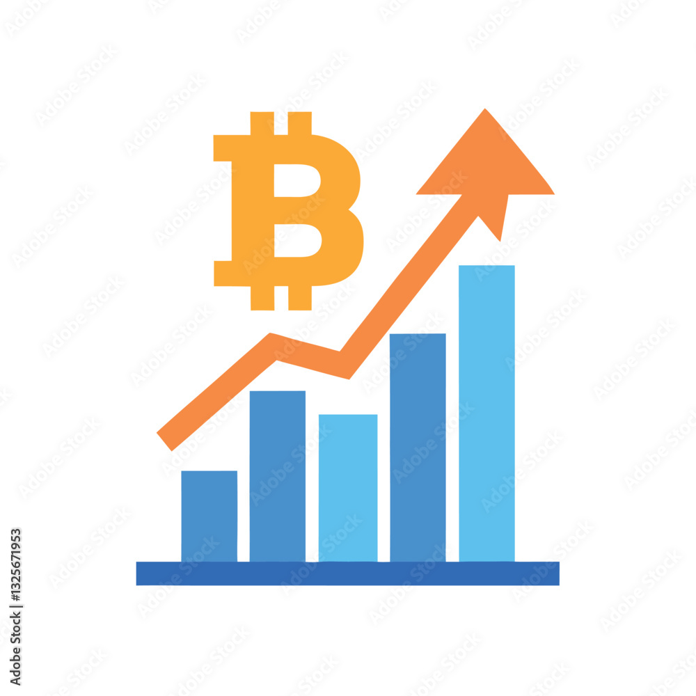 business graph with arrow business graph with arrow