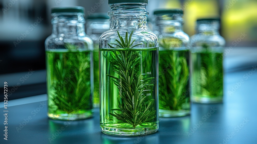 Botanical Extracts in Glass Vials Botanical Extracts in Glass Vials