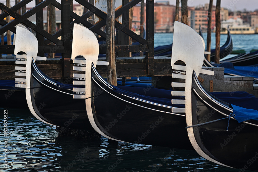 Venedig Gondeln