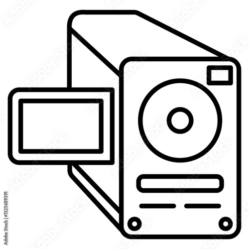 handy cam icon