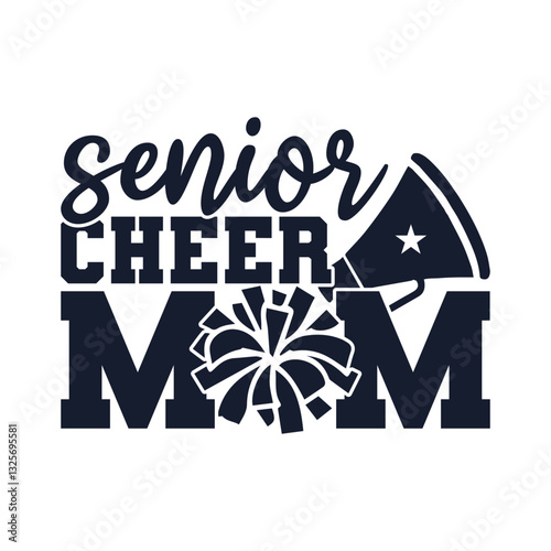 Proud senior mom, senior cheer mom