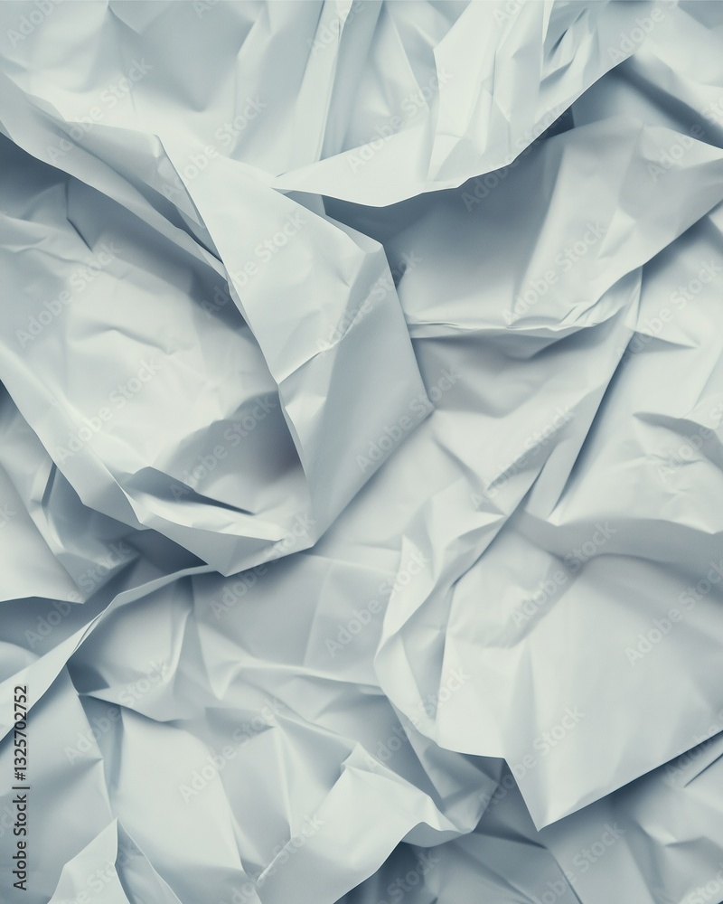 Fototapeta premium Crumbled paper, Abstract Texture