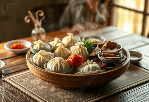 Delicious Dim Sum Platter