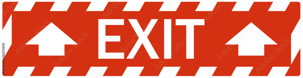 Obraz premium Safety sign exit