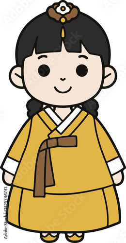 Children wearing Hanbok 한복입은 어린이