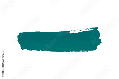 Green watercolor background. Artistic hand paint. Isolated on transparent background.
